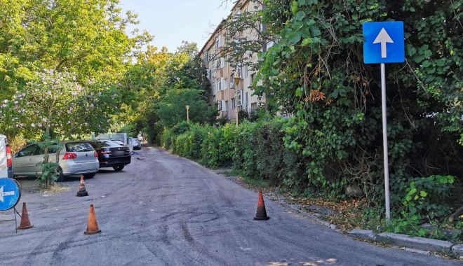 Resistematizare rutieră. Dublu sens de circulaţie, pe strada Pictor Ștefan Luchian din Constanţa