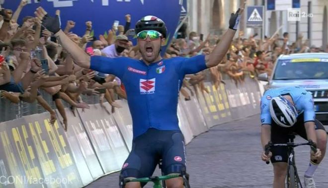 Ciclism: Italianul Sonny Colbrelli, medaliat cu aur la Campionatele Europene