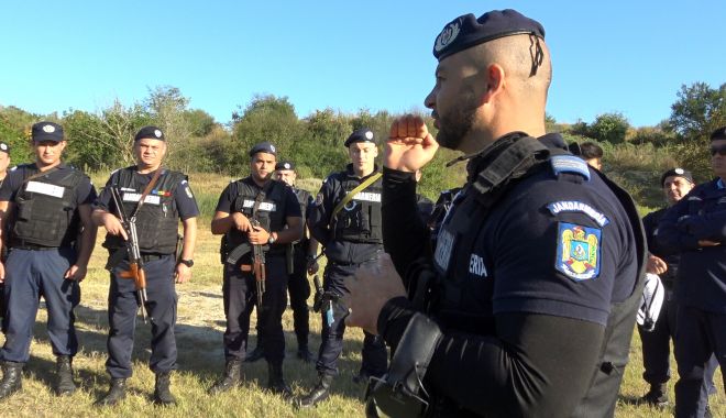 Stagiu de pregătire pentru jandarmii de la Cernavodă
