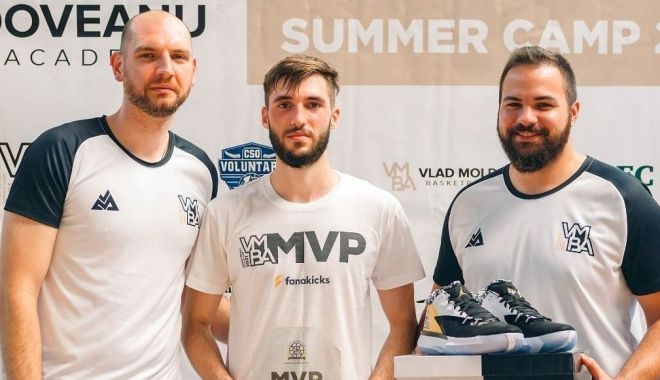 Ştefan Gribinic, de la BC Athletic, printre remarcații Summer Camp-ului Basketball Academy