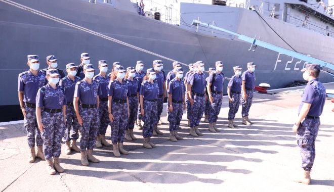 Tabără de instruire de vară pentru elevii liceelor militare, la Constanţa