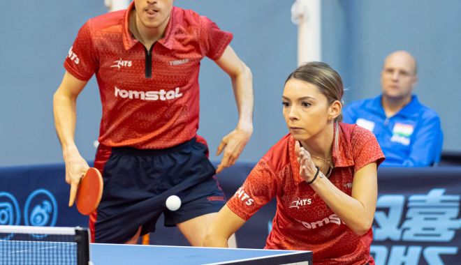 Tenis de masă / Bernadette Szocs și Ovidiu Ionescu, calificaţi la JO de la Tokyo, în proba de dublu mixt