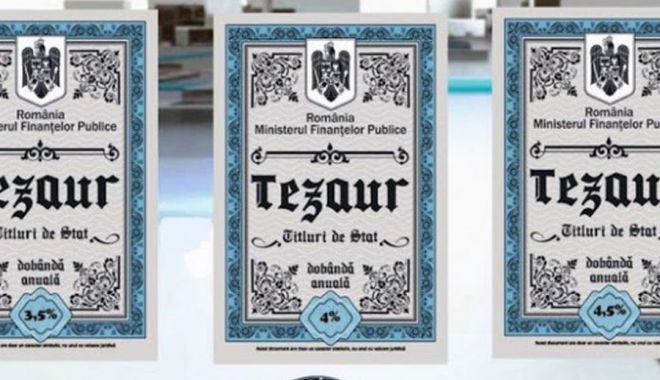 Titluri de stat scoase la vânzare şi în luna aprilie