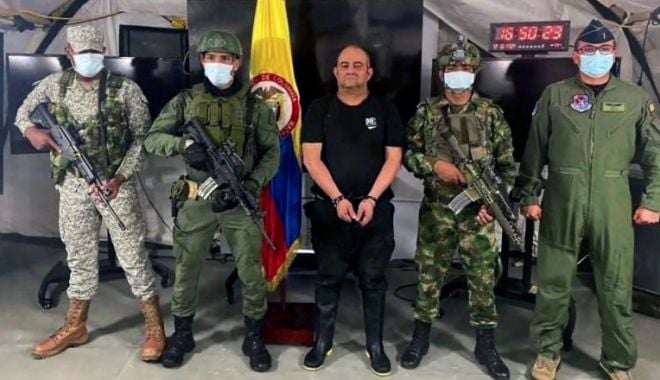 Cel mai căutat traficant de droguri din Columbia a fost arestat