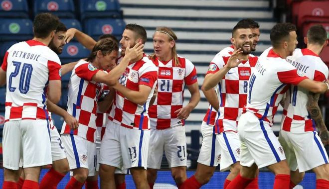 Fotbal, EURO 2020 / Anglia, Croaţia şi Cehia merg braţ la braţ în optimi de finală