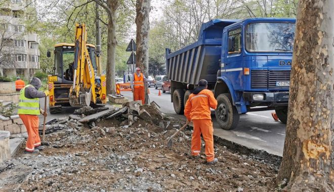 Un tronson al bulevardului Mamaia intră în reabilitare