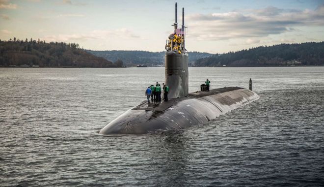 Un submarin nuclear american s-a ciocnit cu un obiect neidentificat în Marea Chinei de Sud