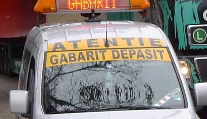 TRANSPORT AGABARITIC pe șoselele din județul Constanța