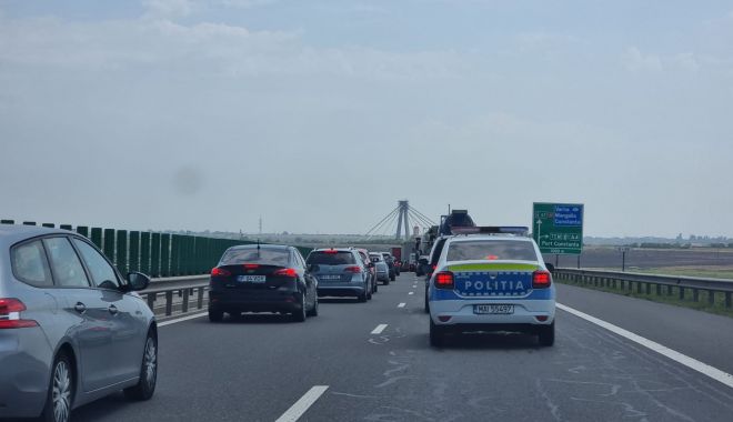 AGLOMERAȚIE SPRE SUDUL LITORALULUI. Iată ce rută alternativă pot folosi șoferii