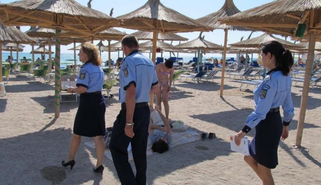 Zeci de amenzi, date de Poliție în stațiunile de pe litoral