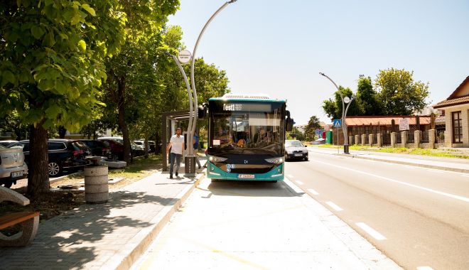 Zece autobuze electrice pentru transportul în comun, la Mangalia