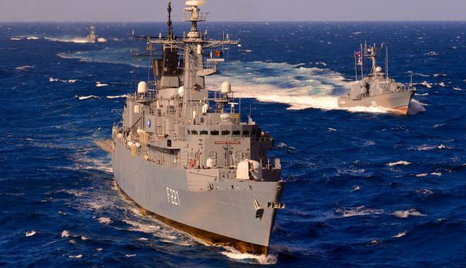 Ziua NATO în România. 17 ani de când navele militare românești arborează pavilionul NATO la catarg