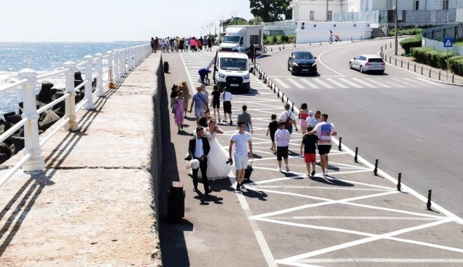 Zona de promenadă din Portul Tomis a fost redată circulației pietonale